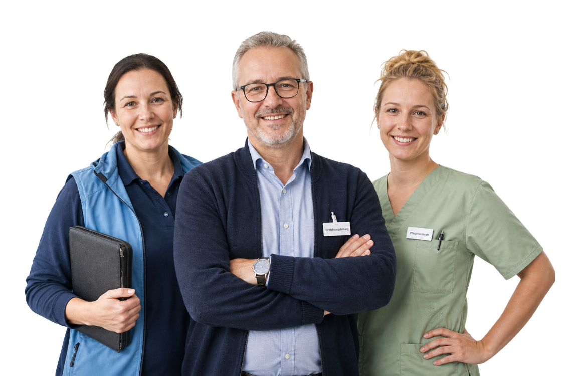 Pflegeteam im Dienst